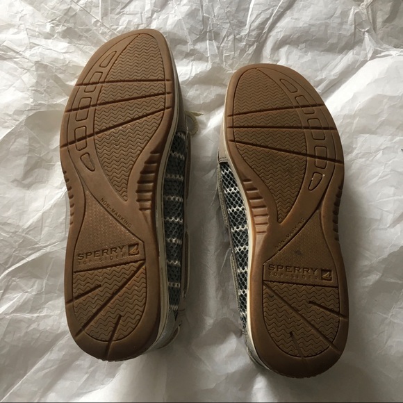 Sperry | Angelfish Breton Stripe Mesh Slip-On Boat Shoe - Picture 10 of 11